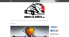 Desktop Screenshot of kartsandparts.co.nz